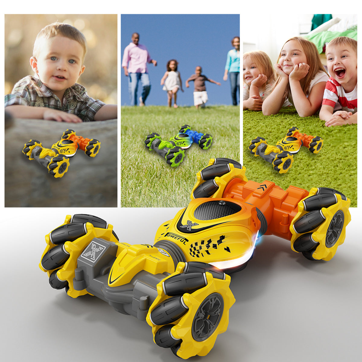 TwistRush 3-Mode RC Stunt Car
