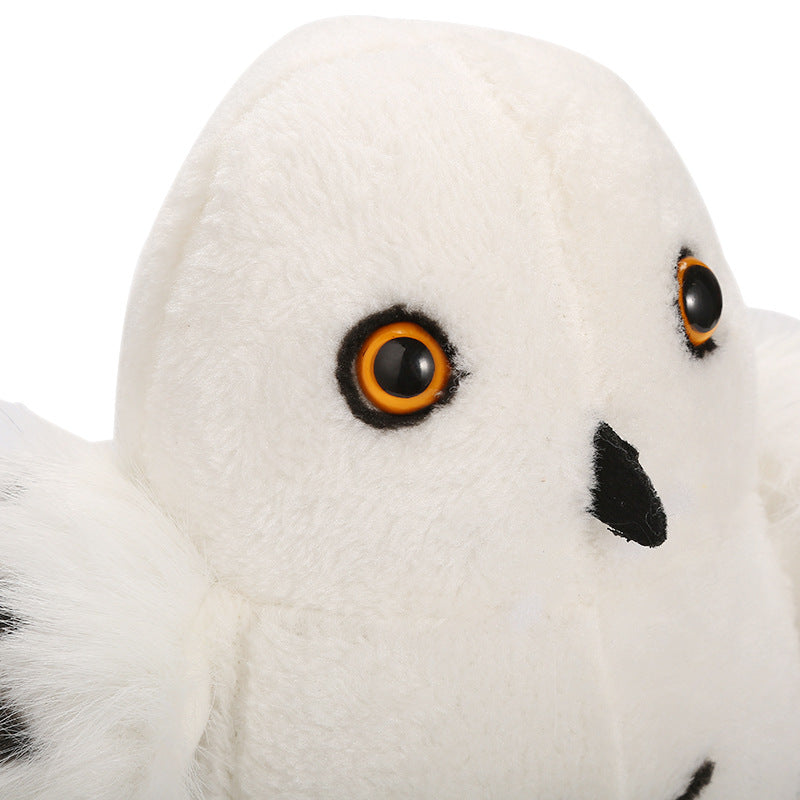 Owl Plush Toy White Doll Eagle Bird Doll Plush Toy