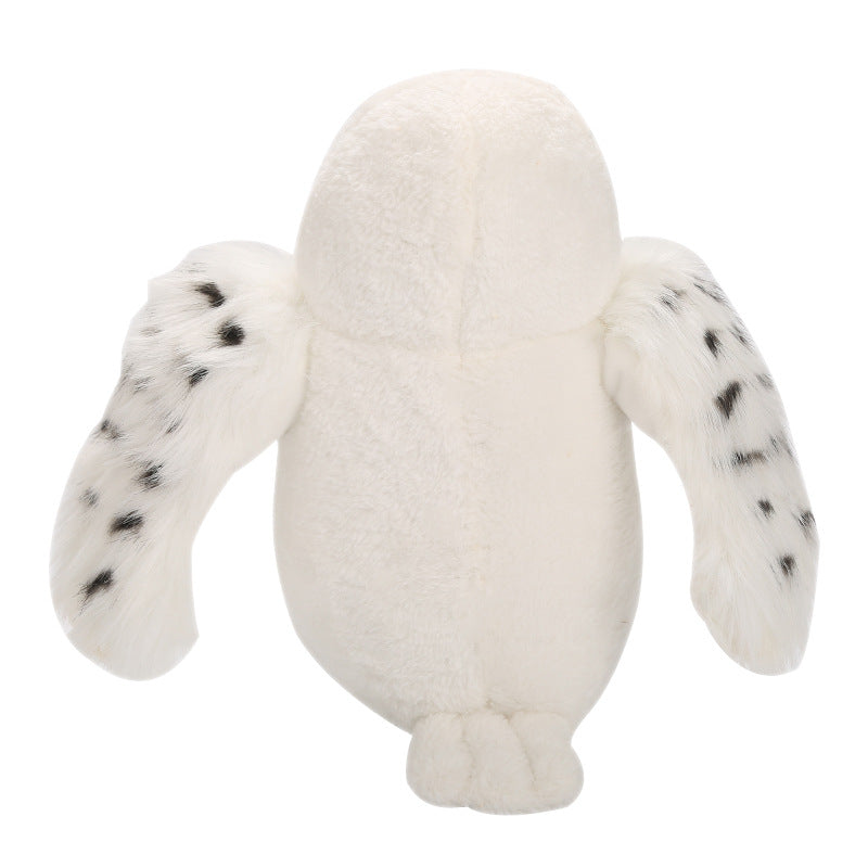Owl Plush Toy White Doll Eagle Bird Doll Plush Toy